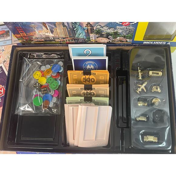 Monopoly HERE & NOW Game 2015 - Walmart Exclusive w 4 Additional Tokens - Picture 3 of 6